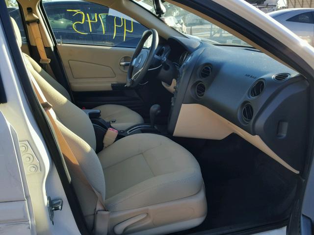 2G2WP582271179136 - 2007 PONTIAC GRAND PRIX Սպիտակ լուսանկար 5