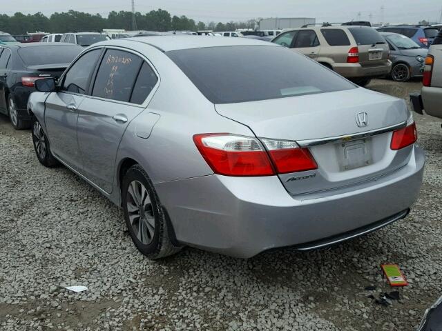 1HGCR2F32DA011342 - 2013 HONDA ACCORD LX SILVER photo 3