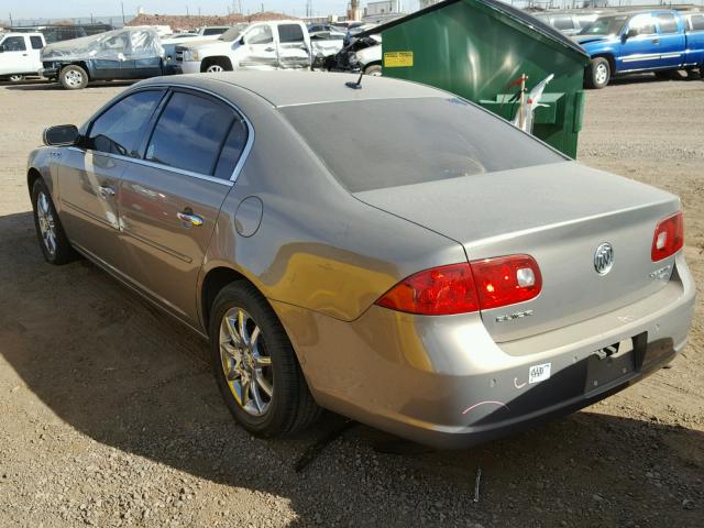 1G4HD57217U184861 - 2007 BUICK LUCERNE CX TAN photo 3