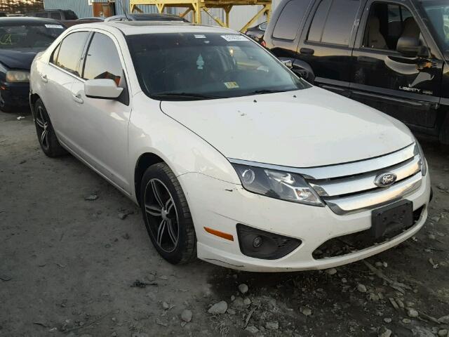 3FAHP0HA6AR422292 - 2010 FORD FUSION SE WHITE photo 1