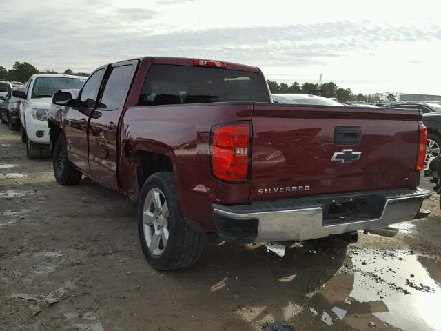 3GCPCREC5FG277499 - 2015 CHEVROLET SILVERADO RED photo 3