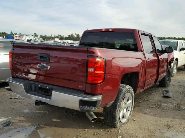 3GCPCREC5FG277499 - 2015 CHEVROLET SILVERADO RED photo 4