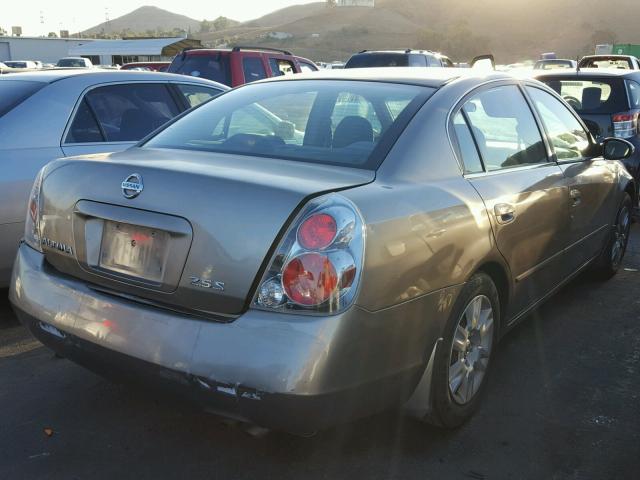 1N4AL11D95C260735 - 2005 NISSAN ALTIMA S TAN photo 4