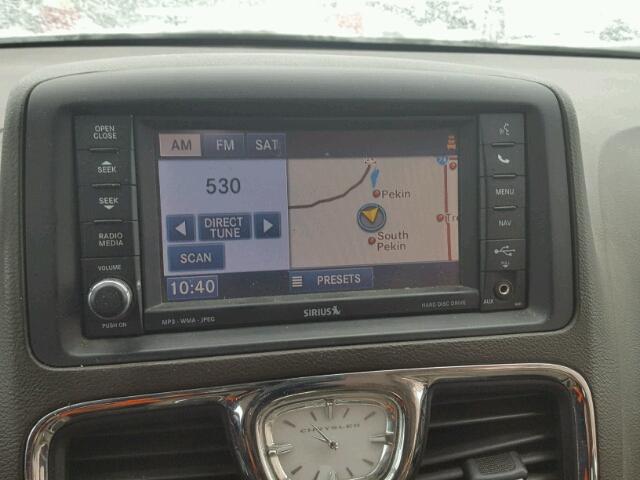 2C4RC1GG0DR515597 - 2013 CHRYSLER TOWN & COU TAN photo 9