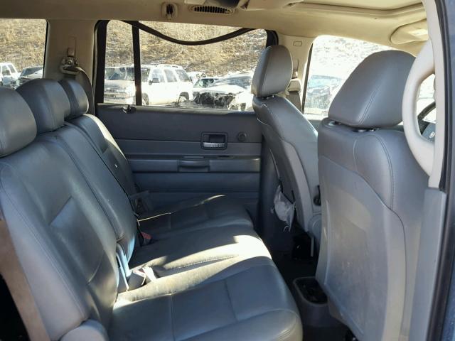 1D4HB48N66F175981 - 2006 DODGE DURANGO SL BLUE photo 6