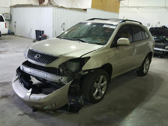 2T2GA31UX6C048355 - 2006 LEXUS RX 330 TAN photo 2