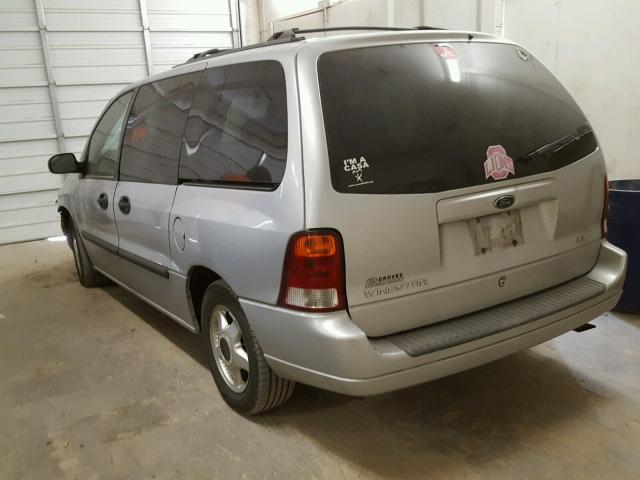 2FMZA51403BA15292 - 2003 FORD WINDSTAR L SILVER photo 3