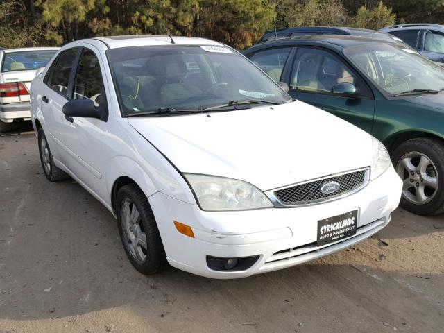 1FAFP34N96W174626 - 2006 FORD FOCUS ZX4 WHITE photo 1