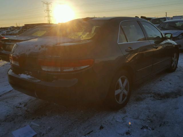 1HGCM56854A036392 - 2004 HONDA ACCORD EX GREEN photo 4