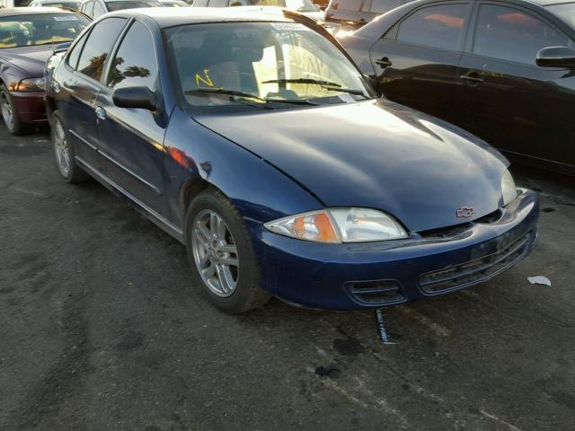 1G1JC524927341442 - 2002 CHEVROLET CAVALIER B BLUE photo 1