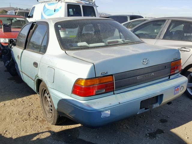 1NXAE09B2SZ318767 - 1995 TOYOTA COROLLA LE BLUE photo 3