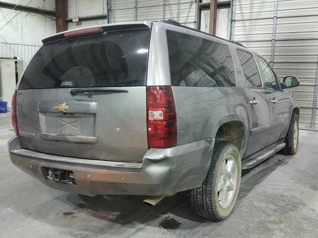 3GNFK16YX8G179508 - 2008 CHEVROLET SUBURBAN K GRAY photo 4