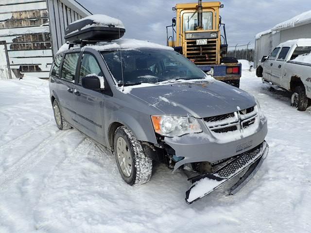 2C4RDGBG8ER286563 - 2014 DODGE GRAND CARA SILVER photo 1