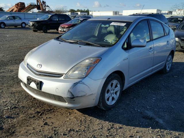 JTDKB20U483388555 - 2008 TOYOTA PRIUS SILVER photo 2