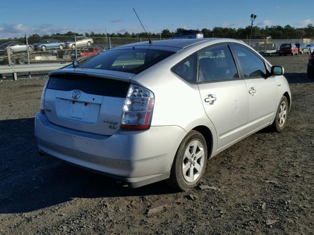 JTDKB20U483388555 - 2008 TOYOTA PRIUS SILVER photo 4