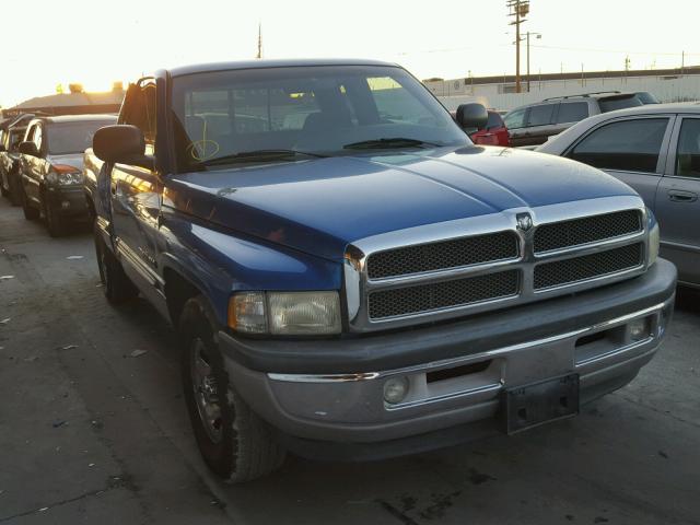 3B7HC13Y8WG181192 - 1998 DODGE RAM 1500 BLUE photo 1