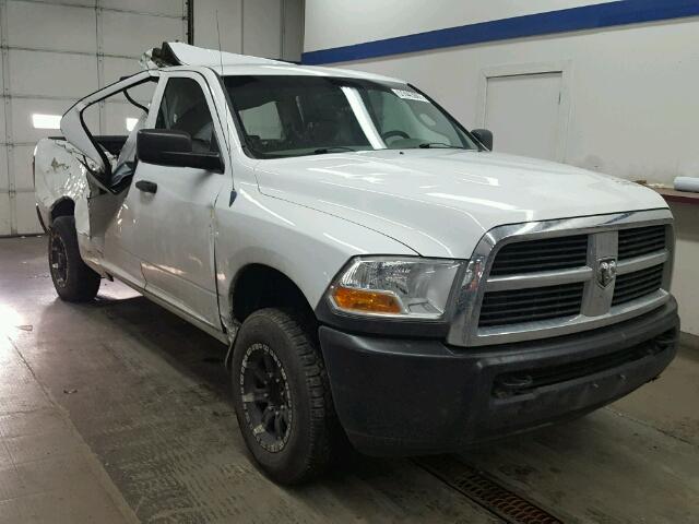 3D7TT2CT3AG187016 - 2010 DODGE RAM 2500 WHITE photo 1