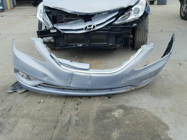 5NPEB4ACXDH770683 - 2013 HYUNDAI SONATA GLS BLUE photo 9