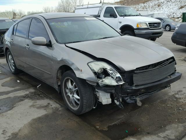 1N4BA41E94C865275 - 2004 NISSAN MAXIMA SE GRAY photo 1