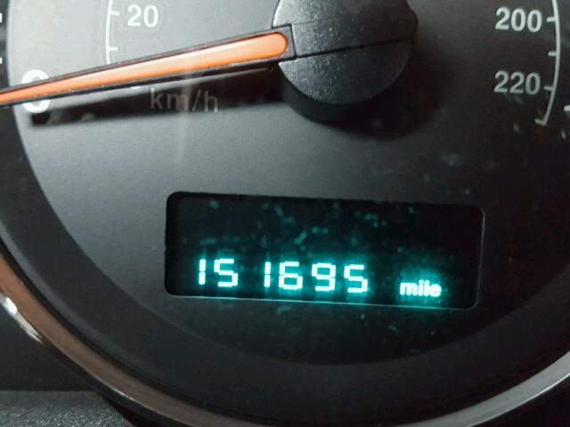 1J8HG58N36C338939 - 2006 JEEP COMMANDER SILVER photo 8