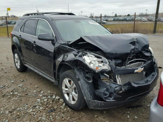 2CNFLDE52B6415467 - 2011 CHEVROLET EQUINOX LT BLACK photo 1