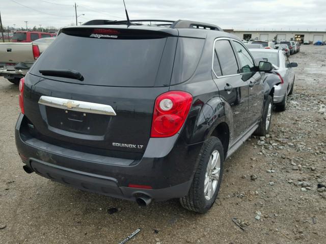 2CNFLDE52B6415467 - 2011 CHEVROLET EQUINOX LT BLACK photo 4