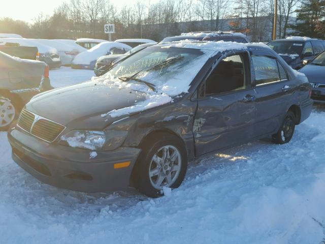 JA3AJ36EX3U088153 - 2003 MITSUBISHI LANCER LS CHARCOAL photo 10