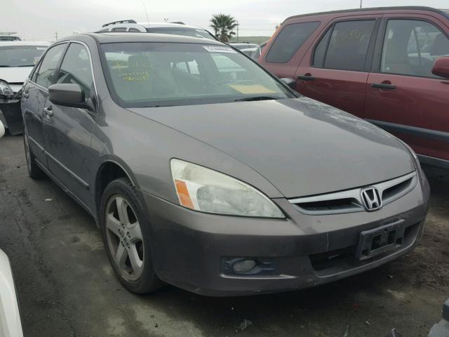 1HGCM65856A059889 - 2006 HONDA ACCORD EX TAN photo 1