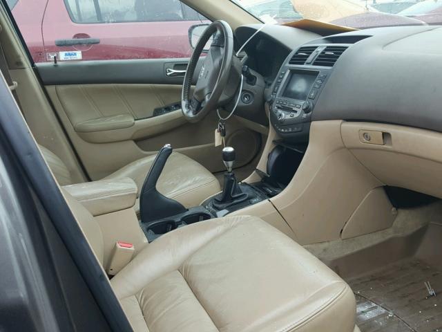 1HGCM65856A059889 - 2006 HONDA ACCORD EX TAN photo 5