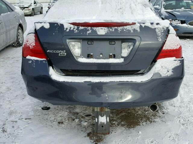 1HGCM66536A053237 - 2006 HONDA ACCORD EX GRAY photo 9