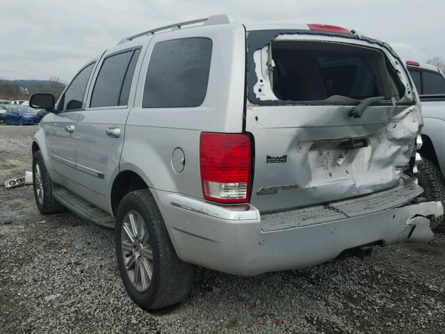 1A8HX58257F503539 - 2007 CHRYSLER ASPEN LIMI SILVER photo 3