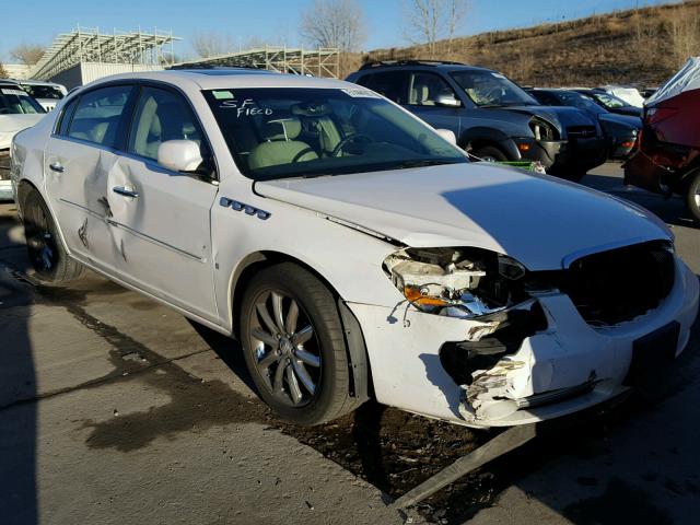 1G4HE57Y86U142705 - 2006 BUICK LUCERNE CX WHITE photo 1