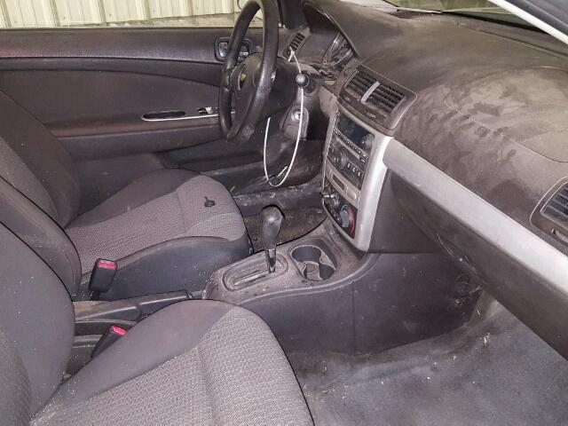 1G1AL15F177408242 - 2007 CHEVROLET COBALT LT SILVER photo 5