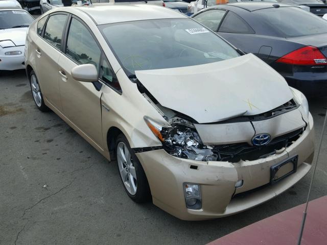 JTDKN3DU4A0130681 - 2010 TOYOTA PRIUS GOLD photo 1