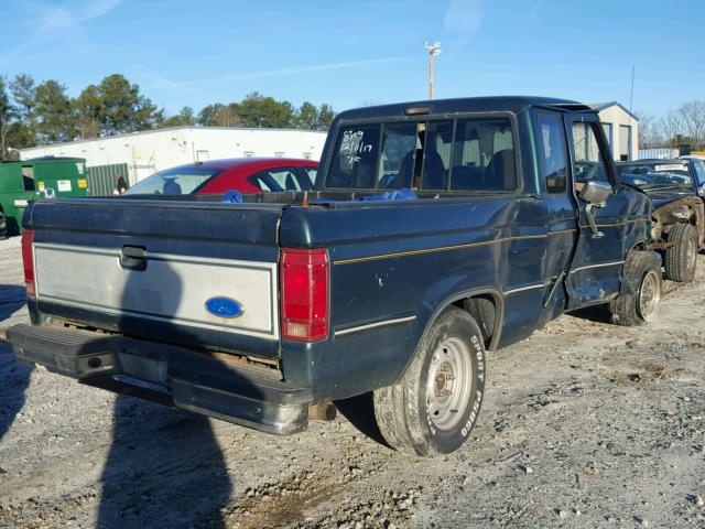 1FTCR14U6MPA88359 - 1991 FORD RANGER SUP GREEN photo 4