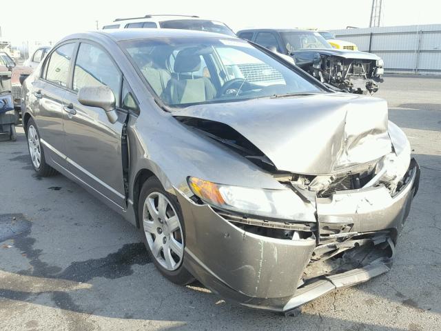 2HGFA16576H502719 - 2006 HONDA CIVIC LX CHARCOAL photo 1