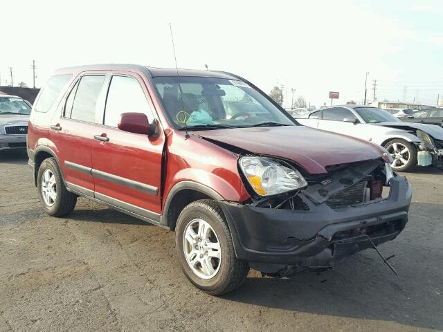 SHSRD78812U005140 - 2002 HONDA CR-V EX RED photo 1