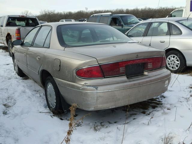 2G4WS52M4X1556436 - 1999 BUICK CENTURY CU TAN photo 3