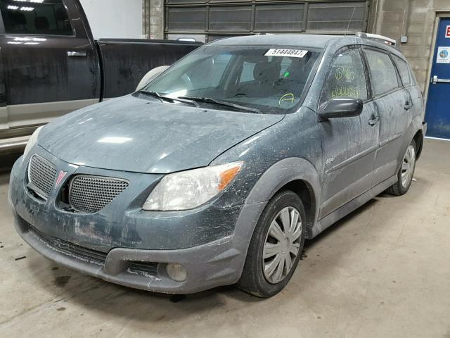 5Y2SL65857Z417184 - 2007 PONTIAC VIBE BLUE photo 2