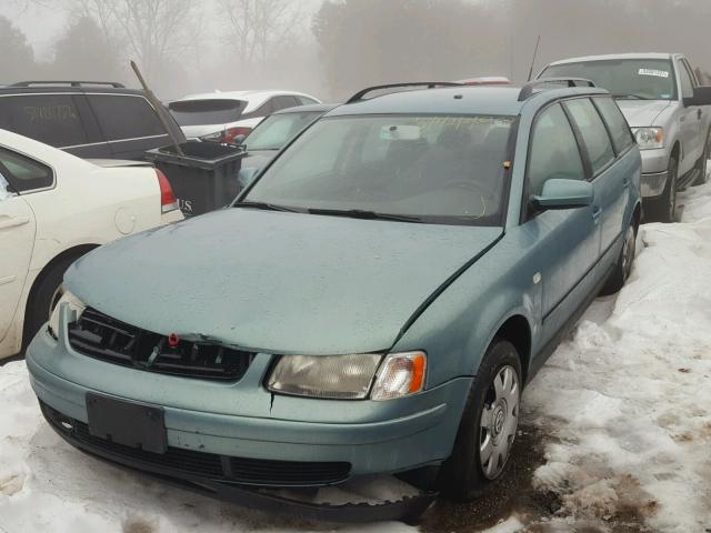 WVWNA63B0XE515788 - 1999 VOLKSWAGEN PASSAT GLS BLUE photo 2