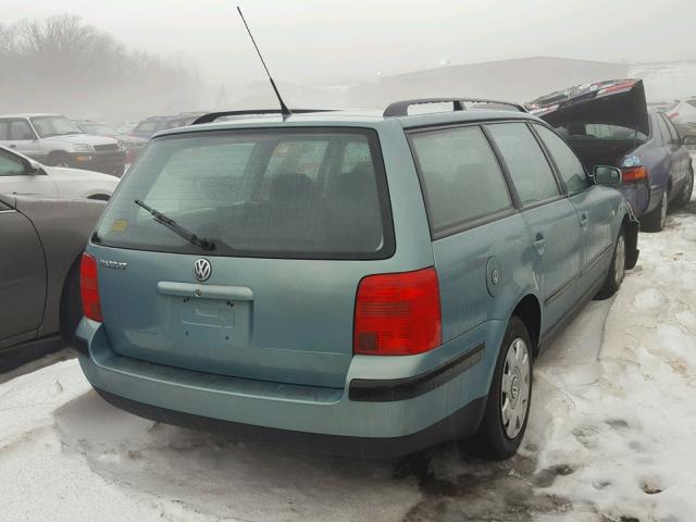 WVWNA63B0XE515788 - 1999 VOLKSWAGEN PASSAT GLS BLUE photo 3