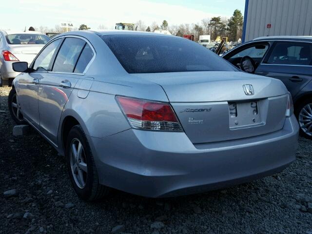 1HGCP26448A121720 - 2008 HONDA ACCORD LXP SILVER photo 3