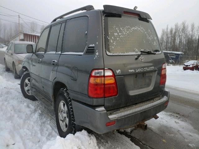 JTEHT05J222017770 - 2002 TOYOTA LAND CRUIS GRAY photo 3