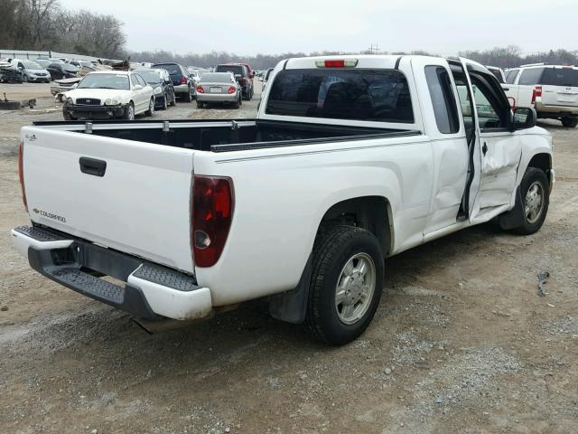 1GCCS198158272054 - 2005 CHEVROLET COLORADO WHITE photo 4