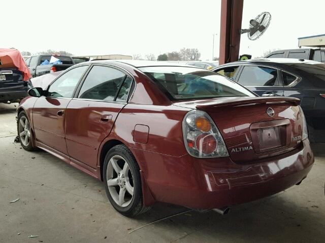 1N4BL11D85C108076 - 2005 NISSAN ALTIMA SE RED photo 3