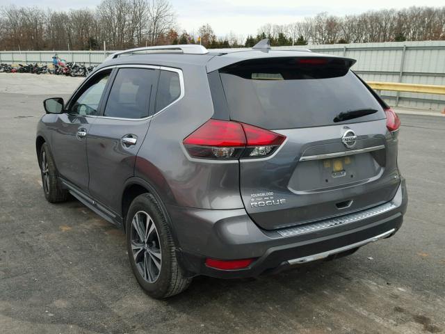 JN8AT2MTXHW389755 - 2017 NISSAN ROGUE S GRAY photo 3