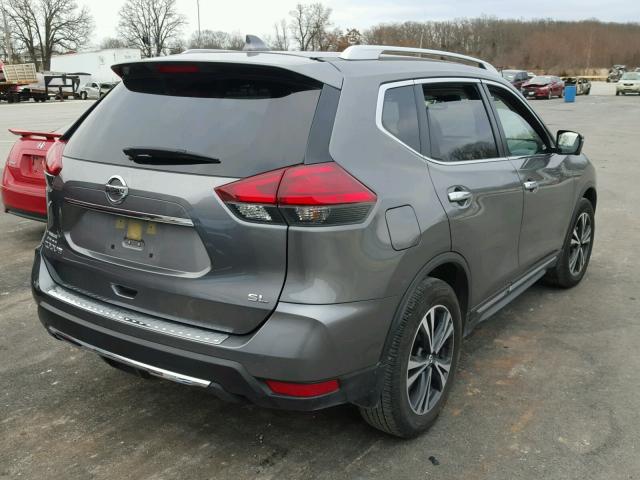 JN8AT2MTXHW389755 - 2017 NISSAN ROGUE S GRAY photo 4