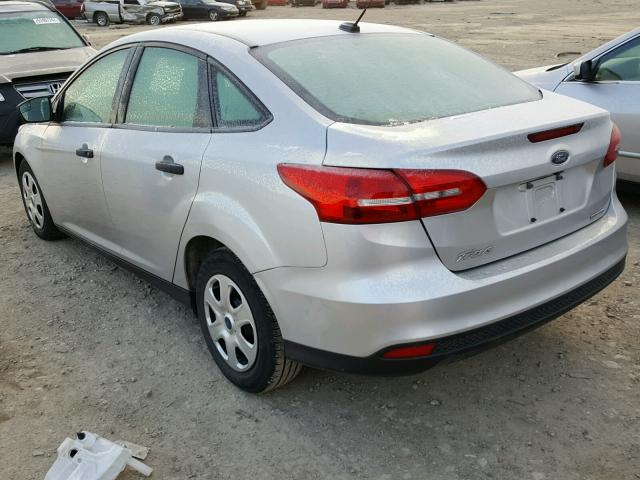 1FADP3E27FL367399 - 2015 FORD FOCUS S SILVER photo 3