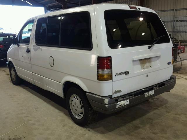 1FMCA11U3TZB13454 - 1996 FORD AEROSTAR WHITE photo 3