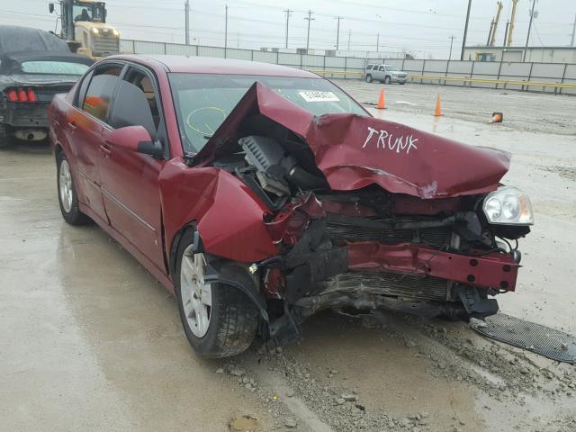 1G1ZT51F86F169292 - 2006 CHEVROLET MALIBU LT RED photo 1